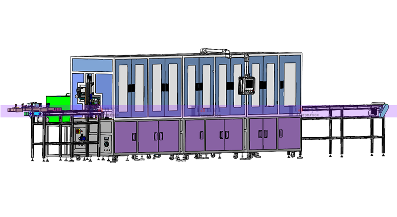 血壓計電池片自動裝配生產(chǎn)線