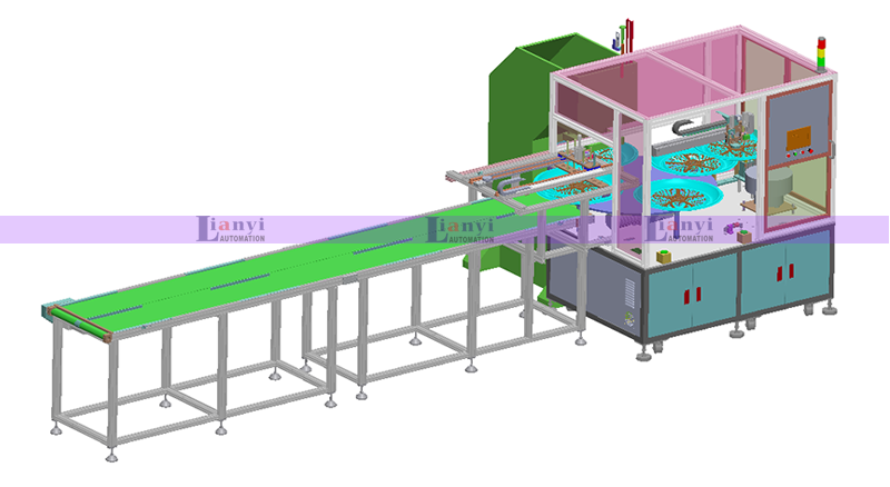 半自動轉盤式打鉚釘設備